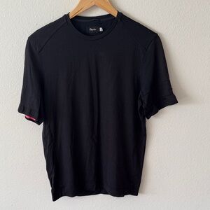 Rapha Men's sz S Merino T-Shirt Classic Black Tee great pre owned condition